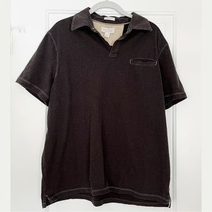 Banana Republic Men’s 100% Pima Cotton Fitted Polo Short Sleeve Shirt